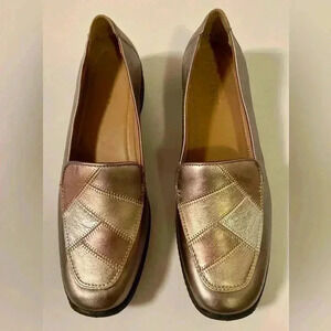 Hotter Shoes Faith II multi-metallic leather size 10 US  New without Box